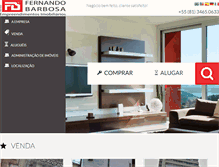 Tablet Screenshot of fernandobarbosa.com.br